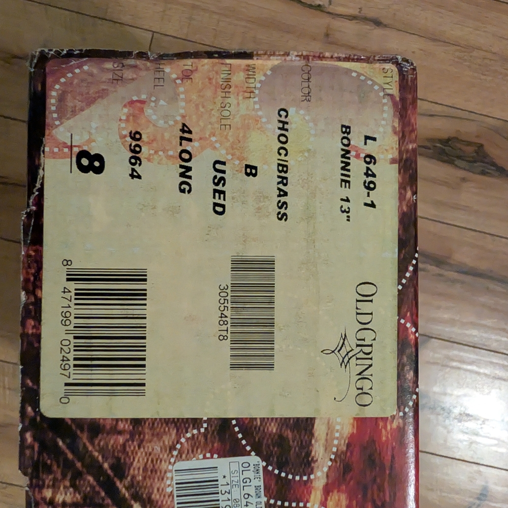 Old Gringo Floral Embroidered Heeled Boots - image 4